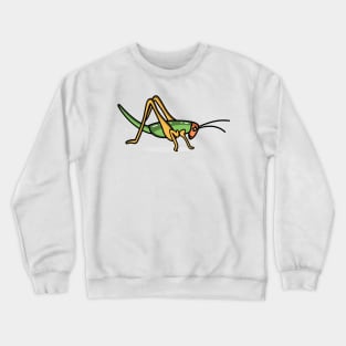 grasshopper vector design Crewneck Sweatshirt